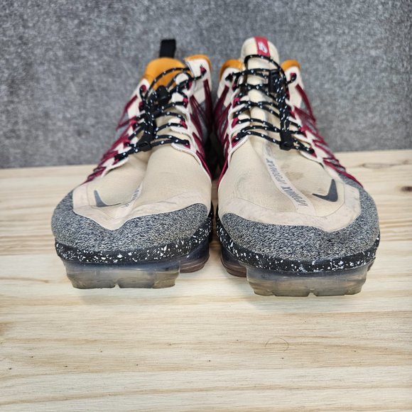 Nike Air Vapormax Run Utility Men's Sz 10.5 Desert Ore Reflect Silver AQ… - Picture 3 of 16
